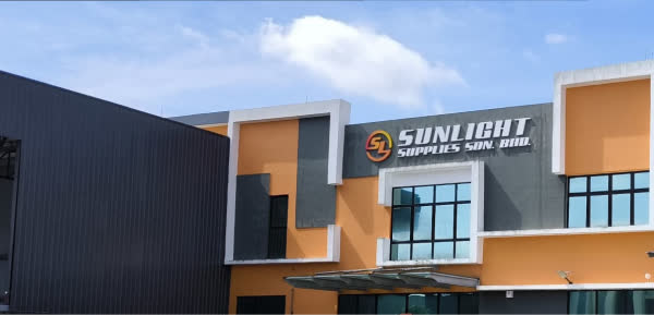 Sunlight Supplies head office at Setia Business Park, Johor Bahru