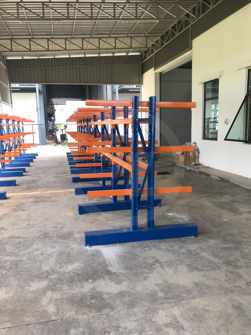 Cantilever Racking installed by Sunlight Supplies